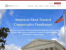 Tablet Screenshot of eberleassociates.com